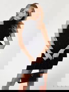 Rhinestone Bodycon Mini Dress