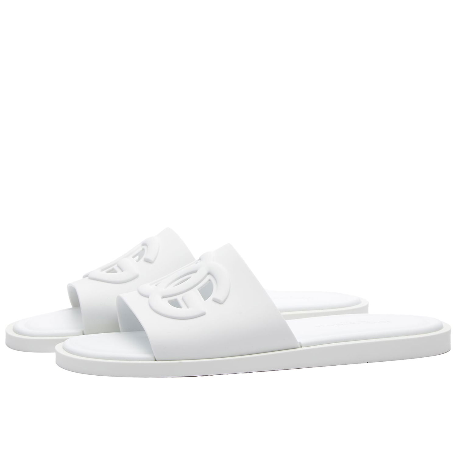 Tenisky a topánky Dolce & Gabbana Tonal Logo Slide Biela | CS2215AN994-87163, 0
