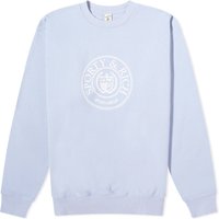 Sveter Sporty & Rich Conneticut Crest Crew Sweat Fialová | CRAW2341PW, 1