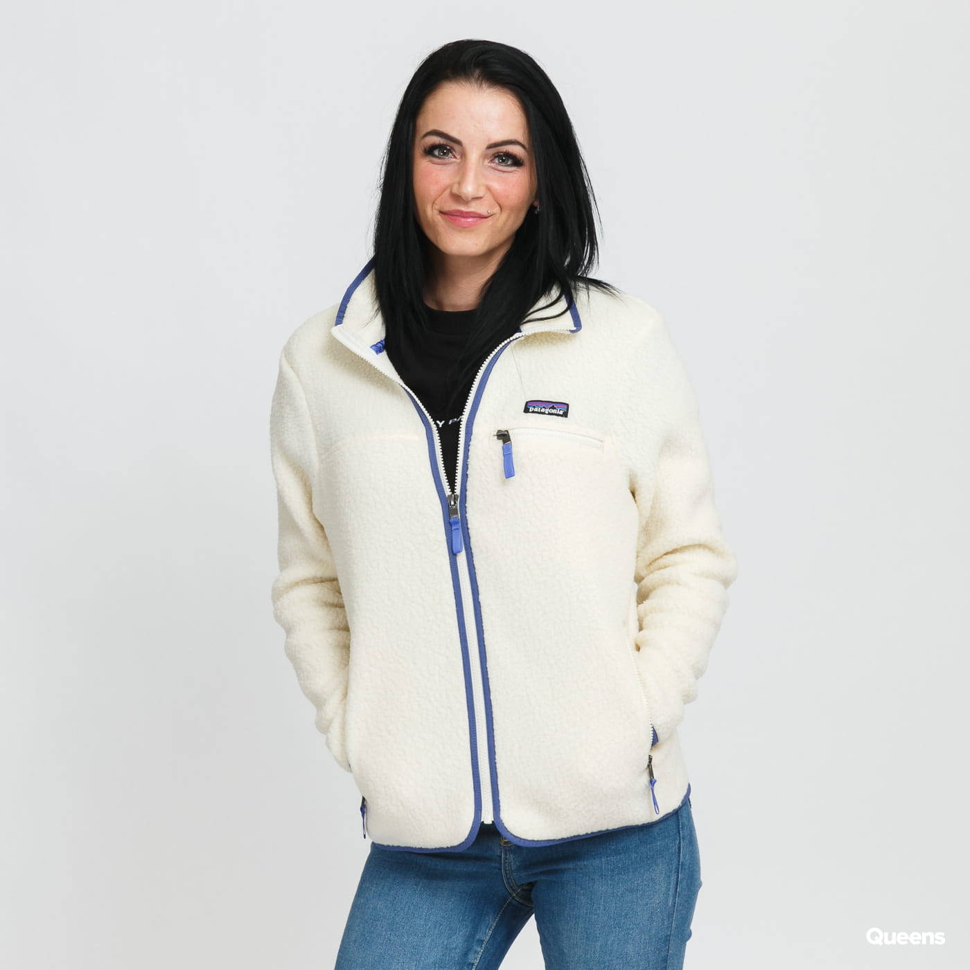 Bunda Patagonia Retro Pile Jacket Biela | 22795 NAT, 0
