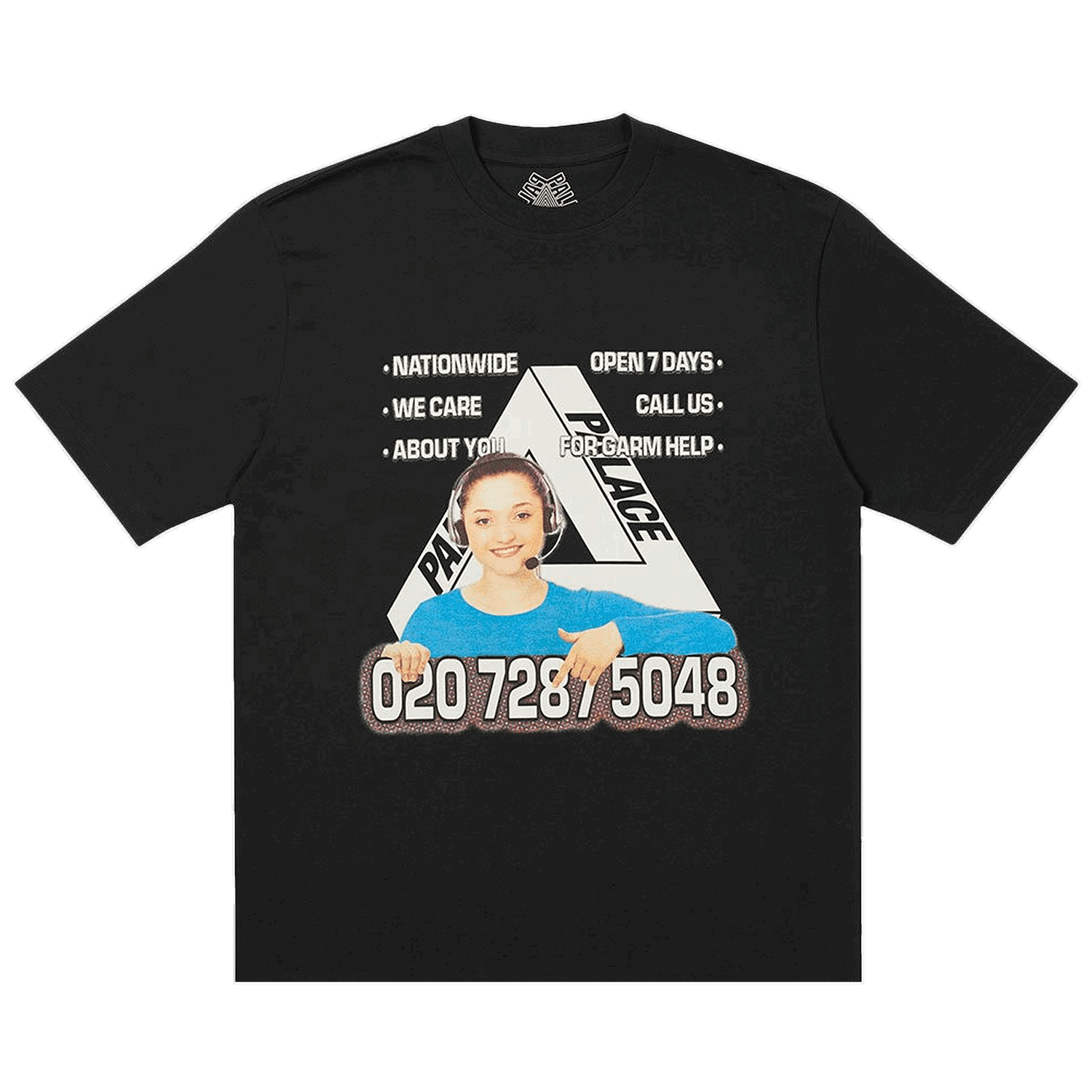 Tričko Palace Bell Man T-Shirt Čierna | P19TS003, 0