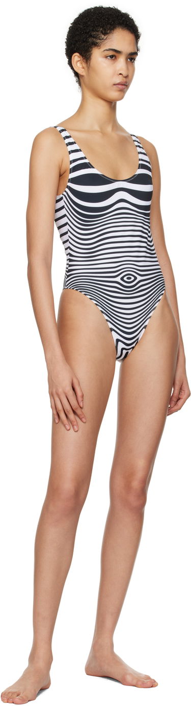 Plavky Jean Paul Gaultier Jean Paul Gaultier 'The Body Morphing' One-Piece Swimsuit Čierna | 25/33-F-MB024-J572-0100, 3