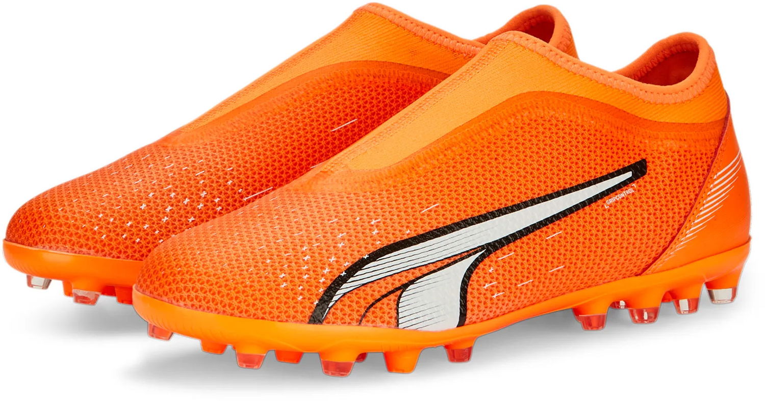 Tenisky a topánky Puma Ultra Match Laceless MG Kids Oranžová | 107230-01, 1