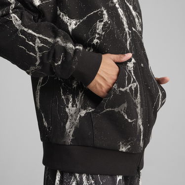 Mikina Puma Hoops x Lafrancé Written in Chrome Full-Zip Hoodie Čierna | 630776_01, 4