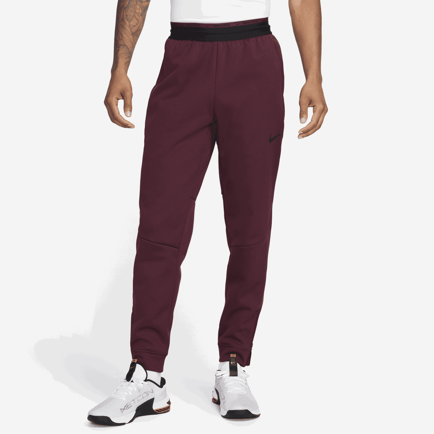 Tepláky Nike Therma Sphere Therma-FIT Fitness Trousers Vínová | DD2122-681, 0