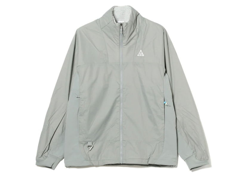 Vetrovka Nike ACG Sierra Light Jacket Mica Green/Light Silver Šedá | DX7881-330