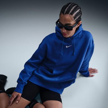 Mikina Nike Nike Sportswear Phoenix Fleece Hoodie Modrá | DQ5860-480, 2