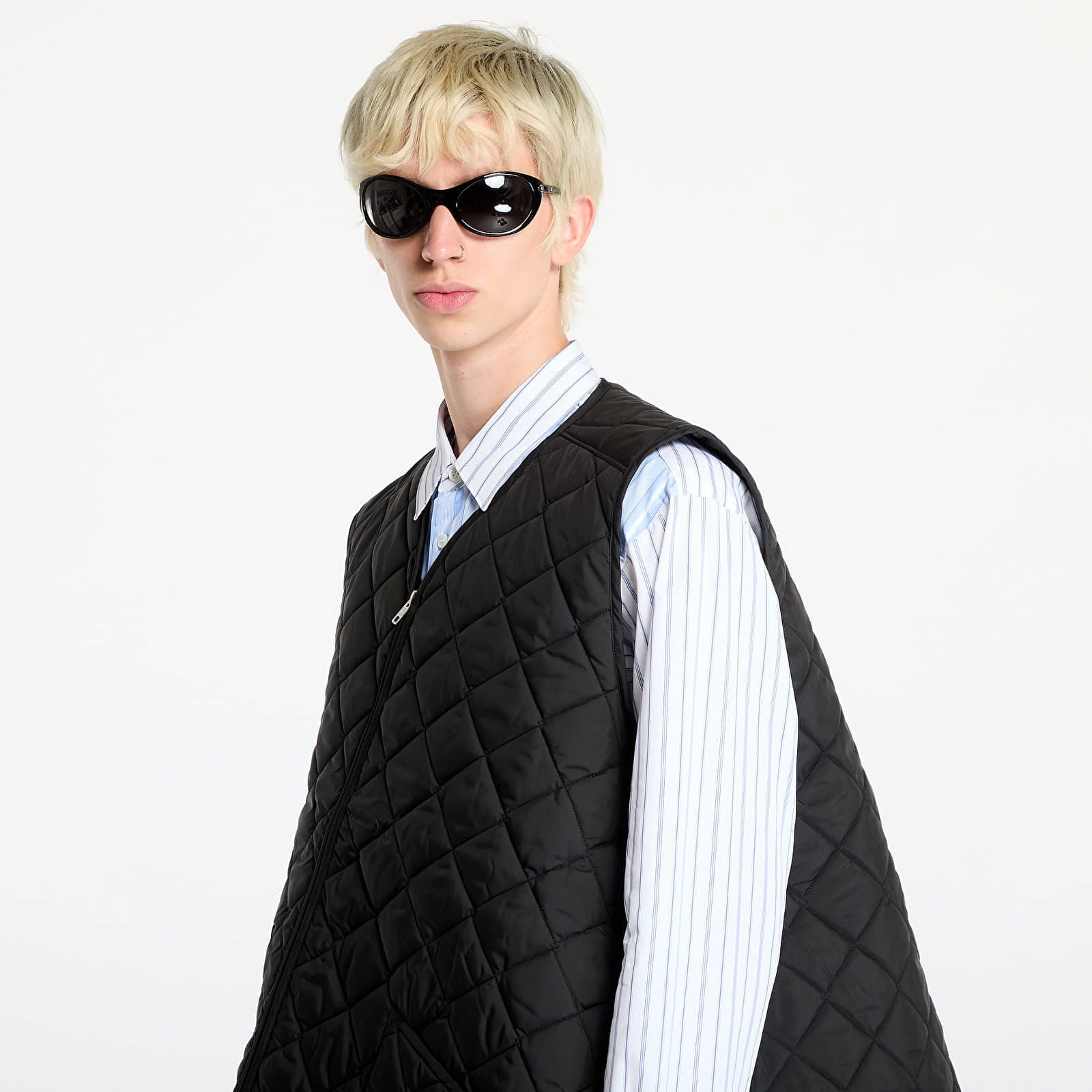 SHIRT x Lavenham Wowen Vest Black