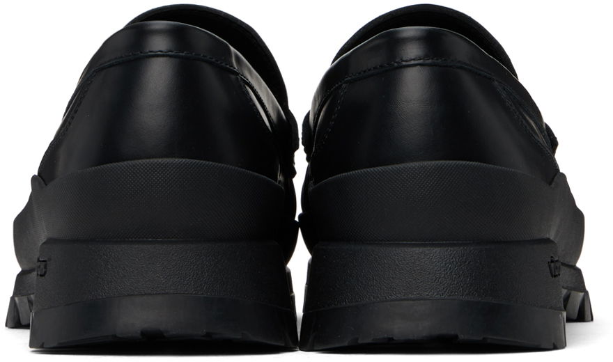 Oblečenie Solid Homme Solid Homme Leather Loafers Čierna | S243SU01, 1