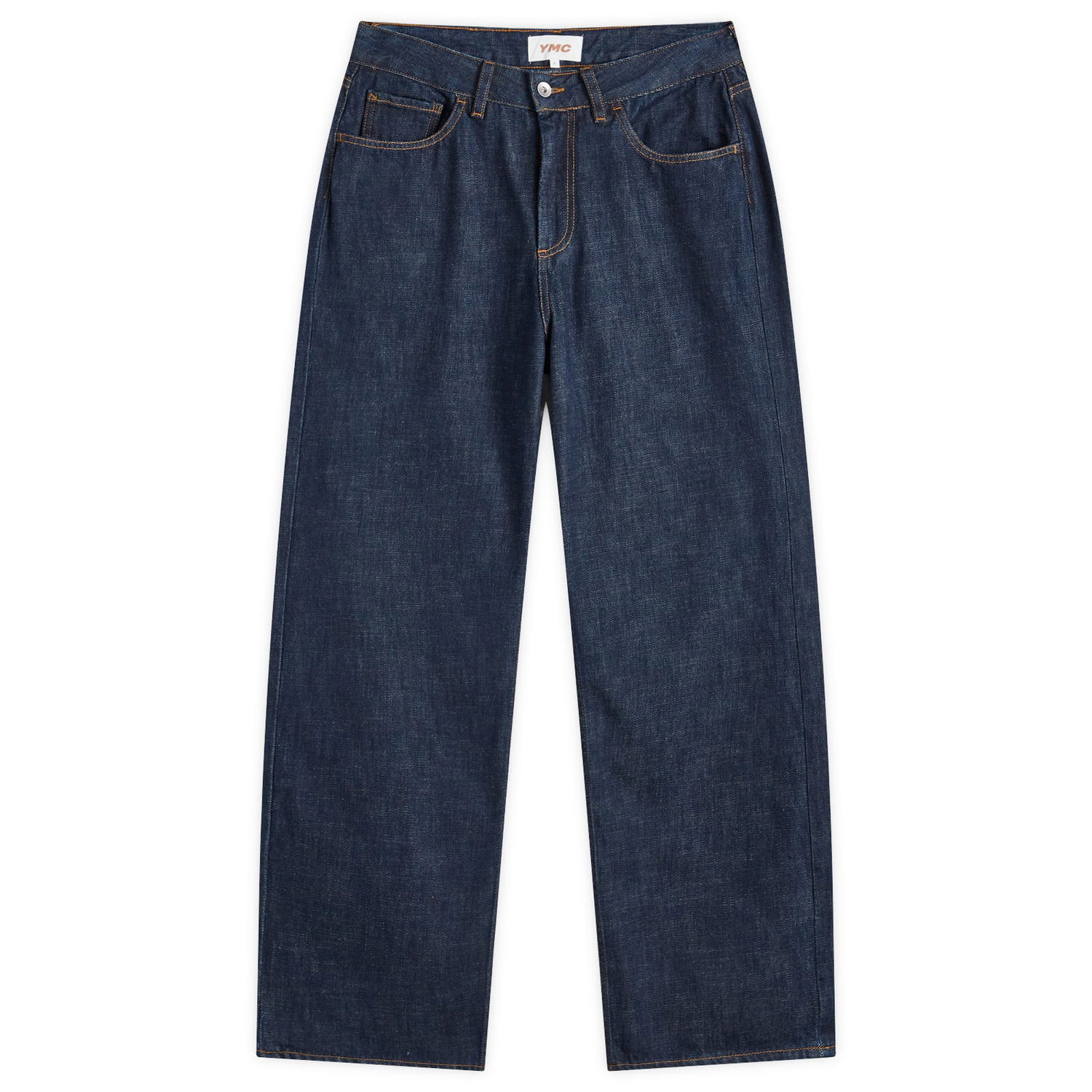 Džínsy YMC Earth Silver Jean Modrá | Q4AZH-INDIGO, 1