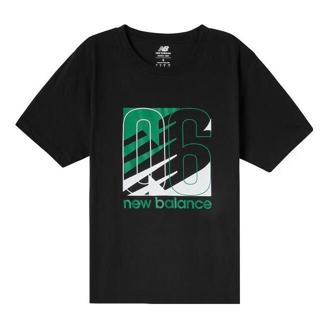 Tričko New Balance Graphic Printed Round Neck Tee Čierna | MT11909-BK