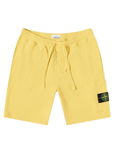 Šortky Stone Island Garment Sweat Short Žltá | 761564651-V0030