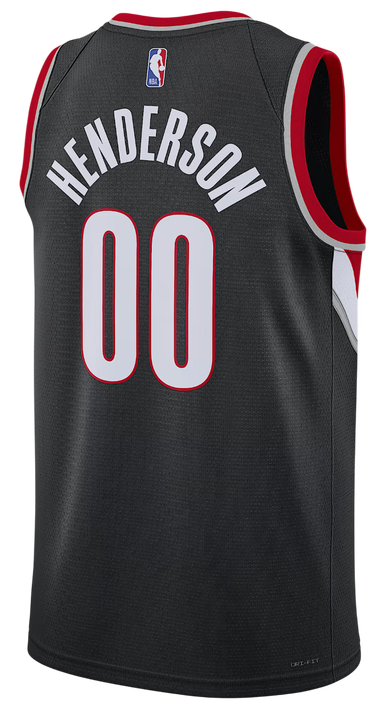 Dres Nike NBA PORTLAND TRAILBLAIZERS DRI-FIT ICON SWINGMAN JERSEY SCOOT HENDERSON, BLACK/HENDERSON SCOOT Čierna | DN2020-016, 1