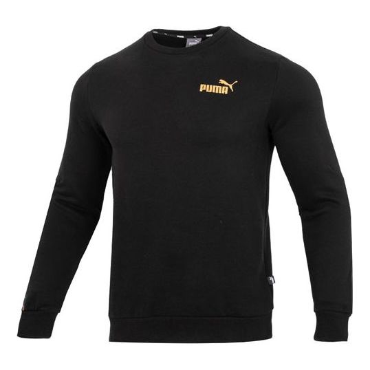 Mikina Puma Logo Sweatshirt Čierna | 674346-01
