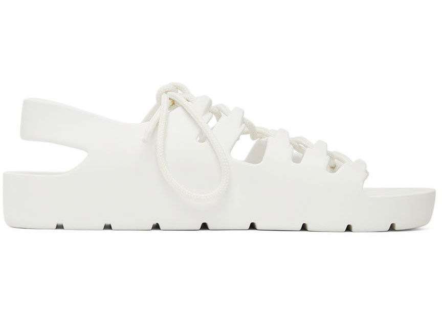 Tenisky a topánky Bottega Veneta Jelly Sandal Biela | 692006V11T09083, 0