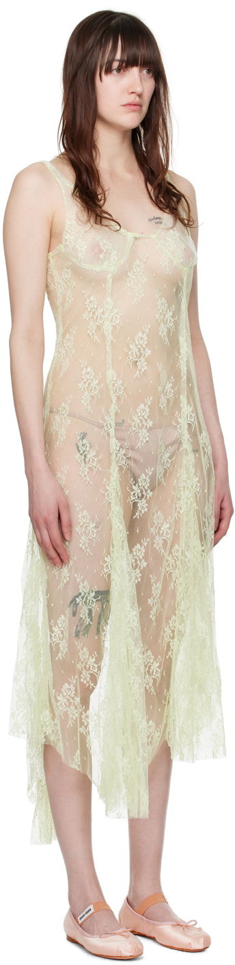 Šaty Collina Strada Collina Strada Pamela Lace Midi Dress Zelené | XX4029, 1
