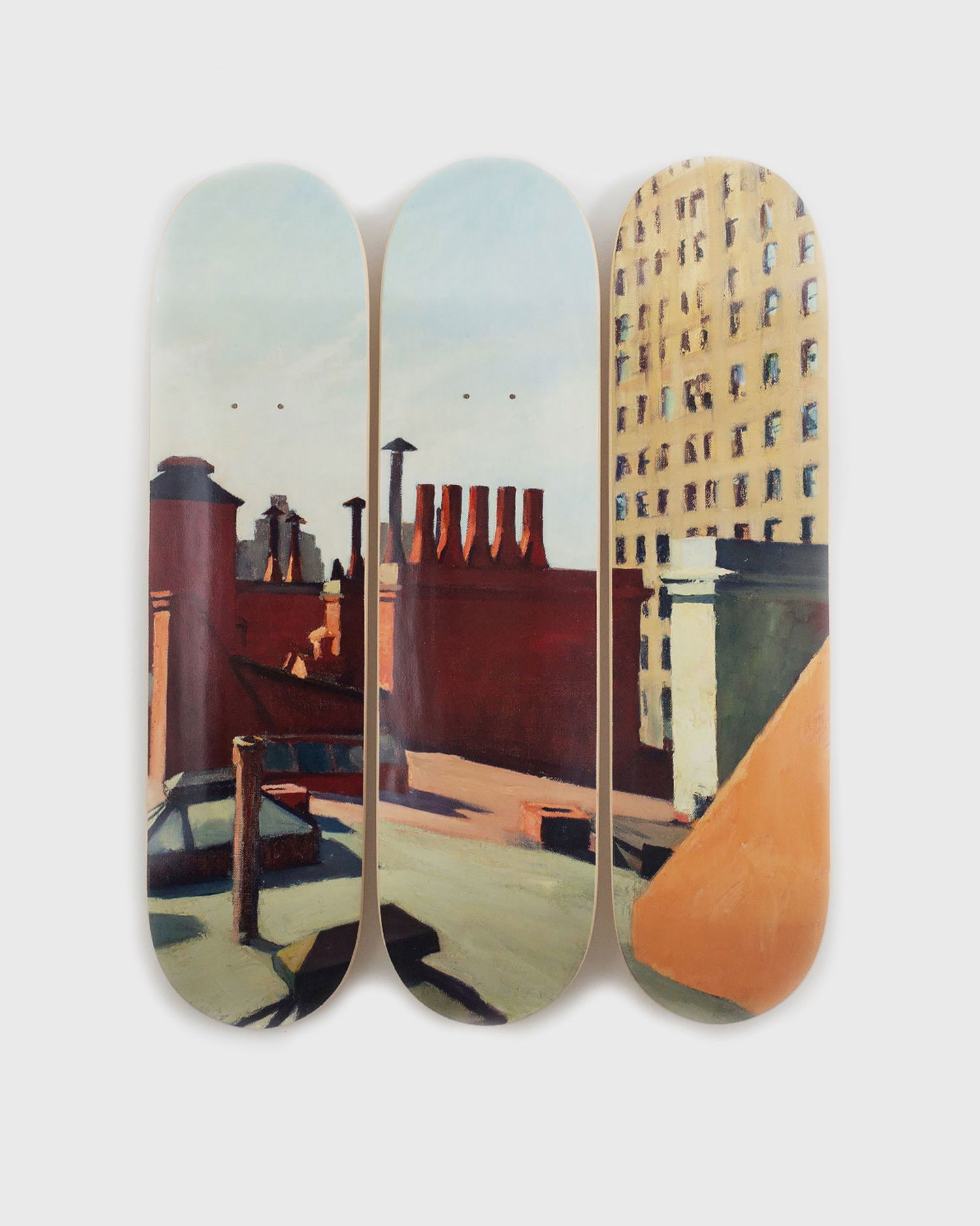 Flexstyle The Skateroom Edward Hopper City Roofs Deck Oranžová | 5407006113652, 0