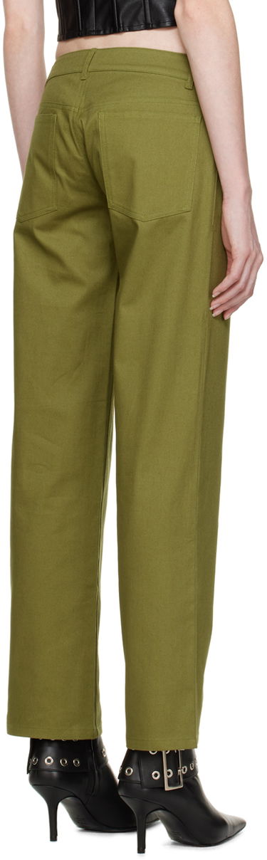 Nohavice Miaou Miaou Atlas Trousers Zelené | 1023SCTYM, 2