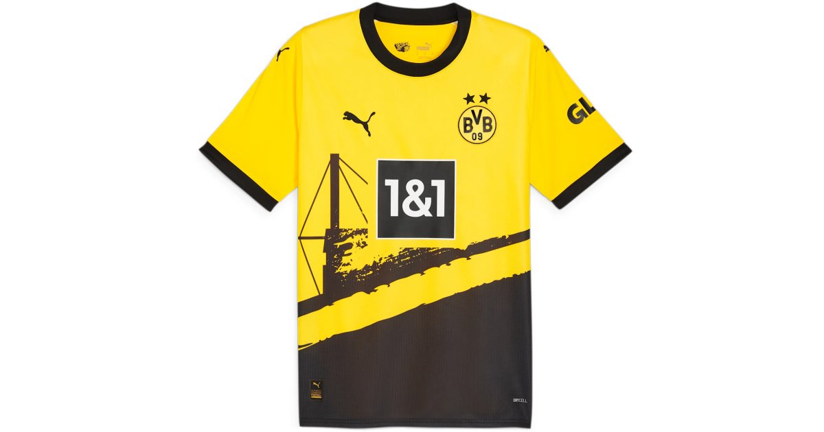 Dres Puma Borussia Dortmund 2023/24 Home Jersey Žltá | 770604-01, 1