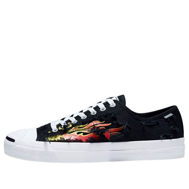 Tenisky a topánky Converse Jack Purcell Pro Low Flame Čierna | 165339C, 0