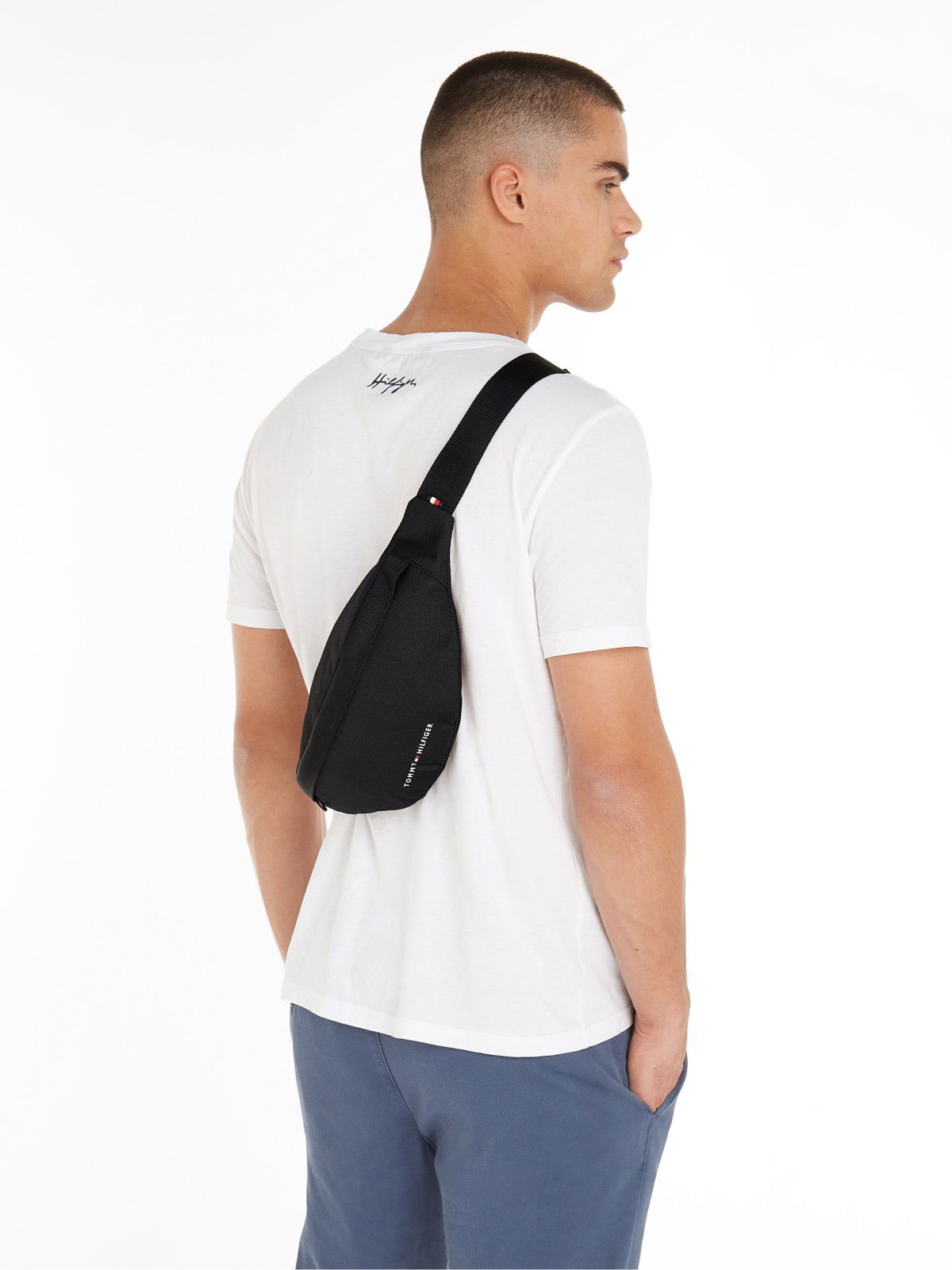 Ľadvinka Tommy Hilfiger Black Waist Bag Čierna | AM0AM12971BDS, 0
