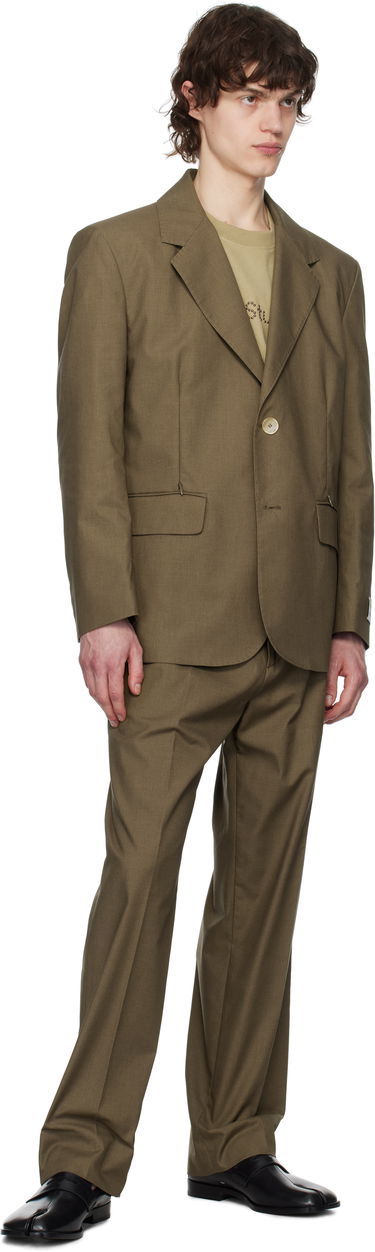 Súprava Ranra RANRA Writer Gabardine Tailored Blazer Hnedá | AMSS25BL01555, 3