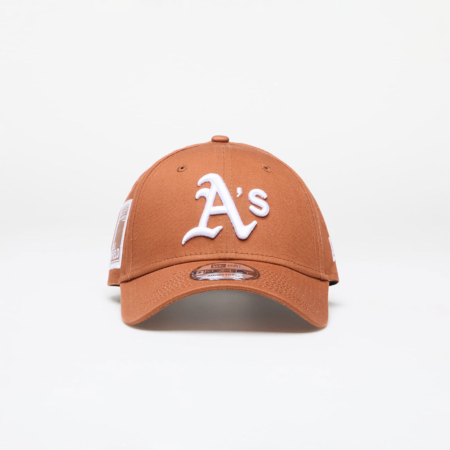 Šiltovka New Era Oakland Athletics MLB Side Patch 9FORTY Adjustable Cap Hnedá | 60435134, 0