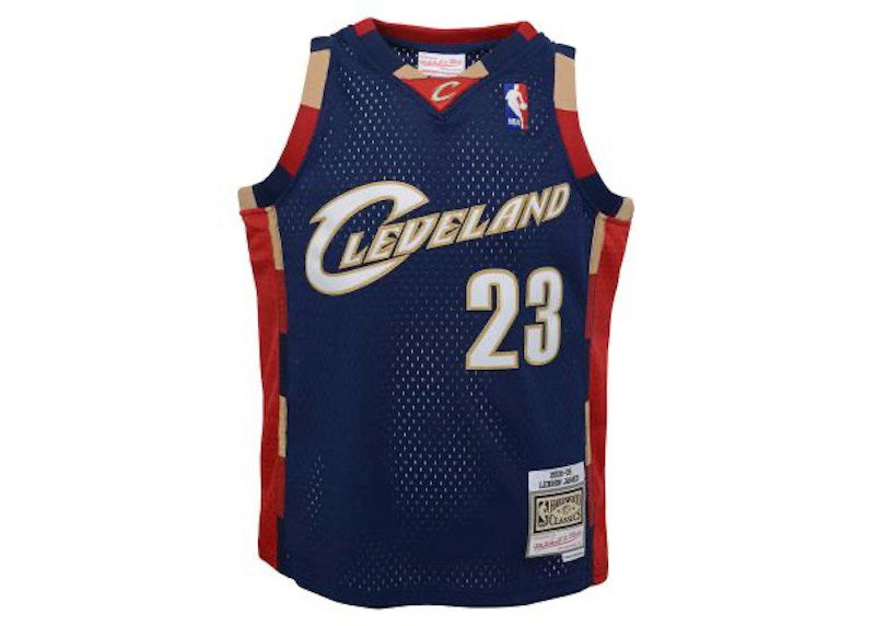 Dres Mitchell & Ness Mitchell & Ness Cavaliers LeBron James Swingman Jersey Navy | 9N2B7BLT0-CAVLJ-Y08, 0