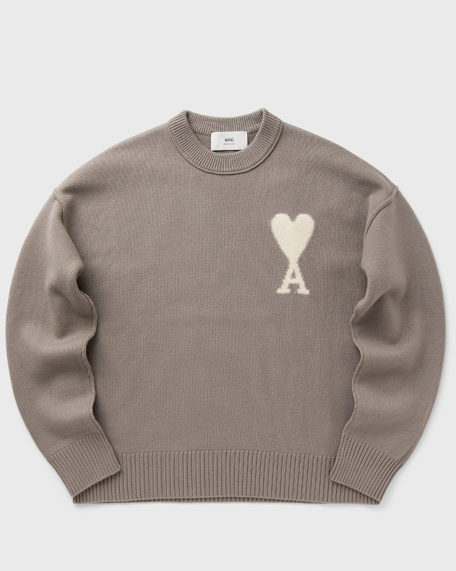 Sveter AMI AMI Paris ADC Boxy Sweater XL Šedá | UKS090.KN0090-0957, 0