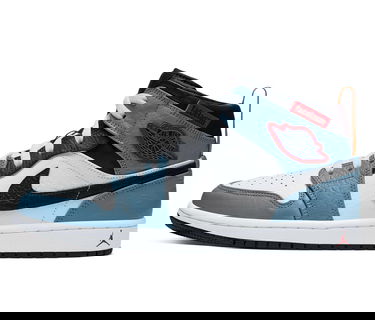 Tenisky a topánky Jordan Jordan 1 Mid Fearless "Facetasm" Modrá | CU2802-100, 0