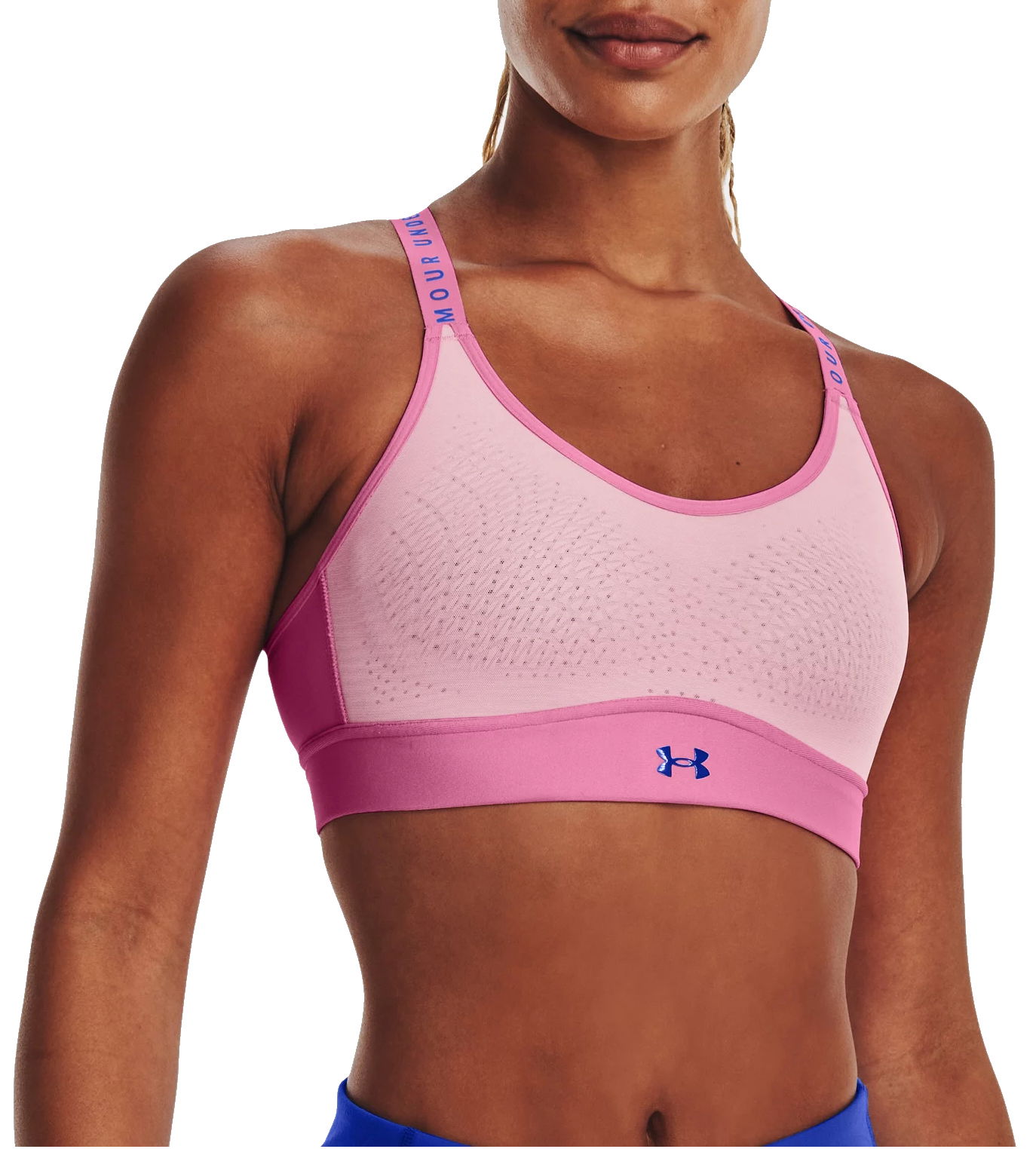 Podprsenka Under Armour Under Armour Infinity Sports Bra Ružová | 1351990-647, 0