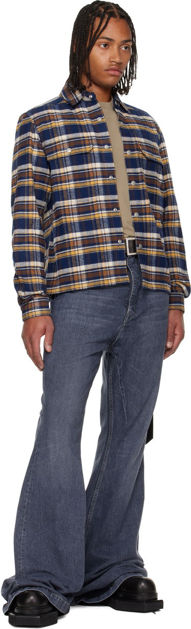 Košeľa Rick Owens Concordians Cropped Overshirt Rôznofarebný | DL02E2299 CPGJP, 3