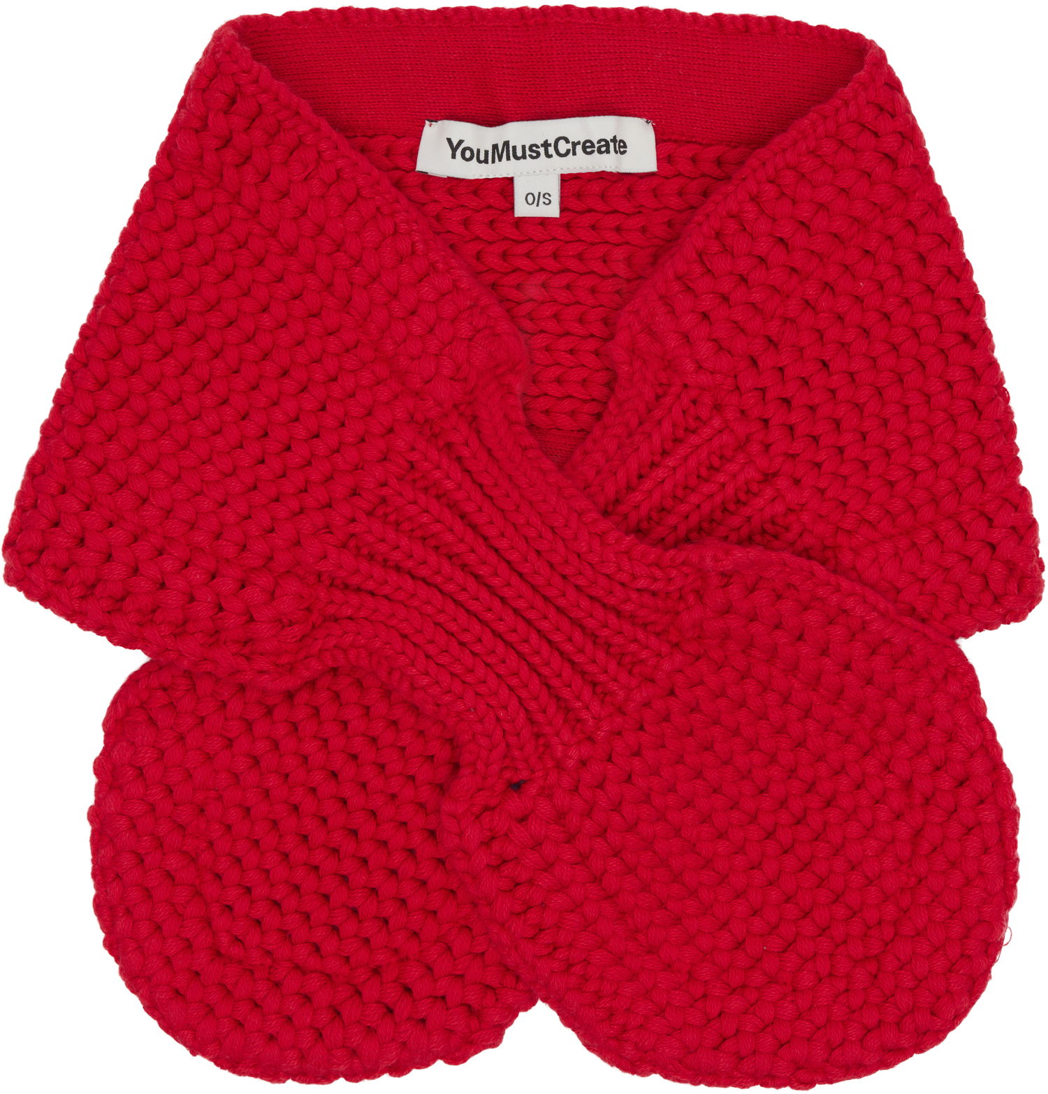 Šál YMC Slot Scarf Červená | QSZAD, 0