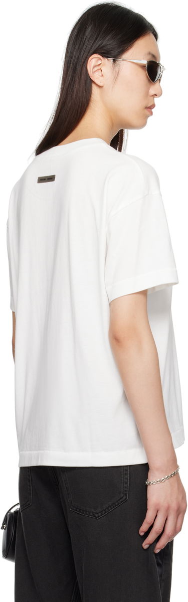 Tričko Fear of God Fear of God ESSENTIALS Classic Fit T-Shirt Biela | 125SP255864FW, 2