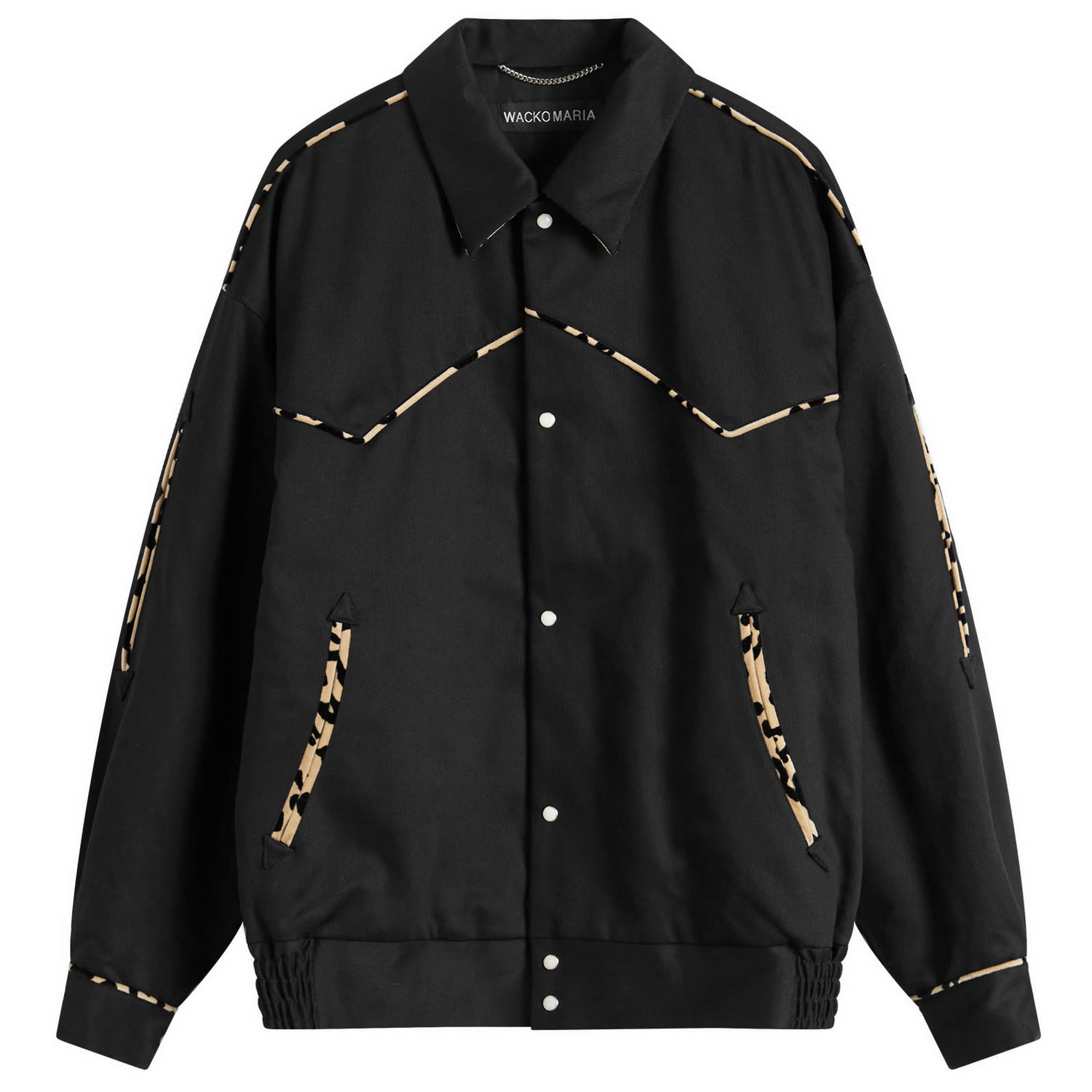 Bunda WACKO MARIA Western Jacket Čierna | 24FW-WMO-BL20-BLK, 0