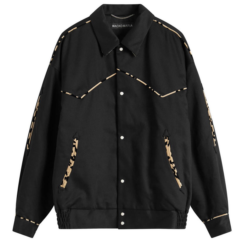 Bunda WACKO MARIA Western Jacket Čierna | 24FW-WMO-BL20-BLK