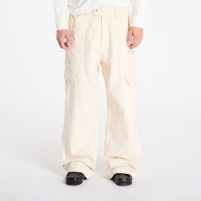 Cargo nohavice adidas Originals Wales Bonner x Cargo Pant Wonder Biela | JE5973