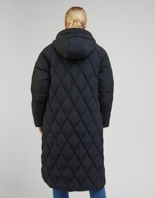 Prešívaná bunda Lee Long Puffer "Unionall Blk" Čierna | 112341597:XS, 1