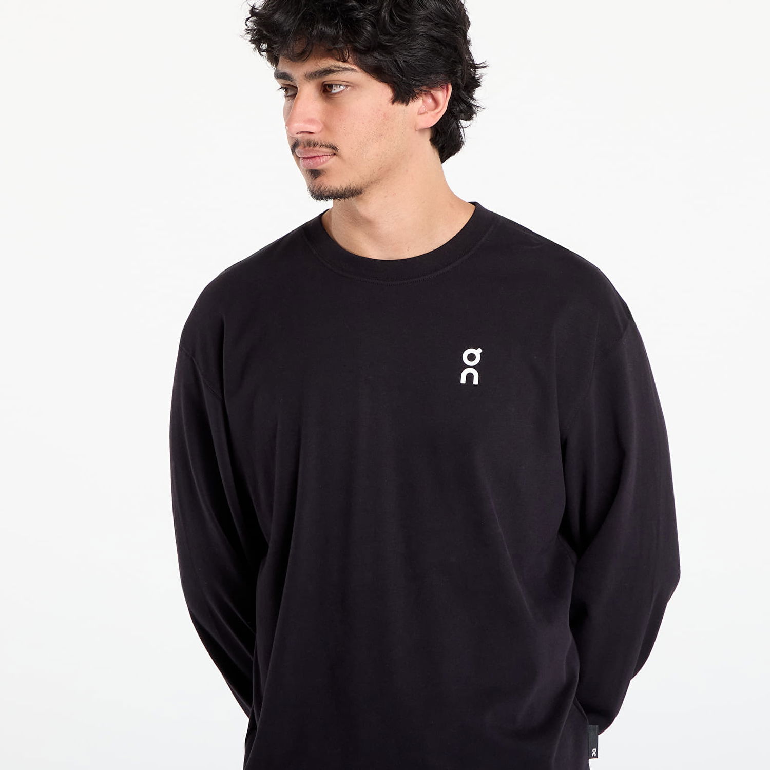 Tričko On Running On Club Long Sleeve T-Shirt Čierna | 1ME30120553, 1