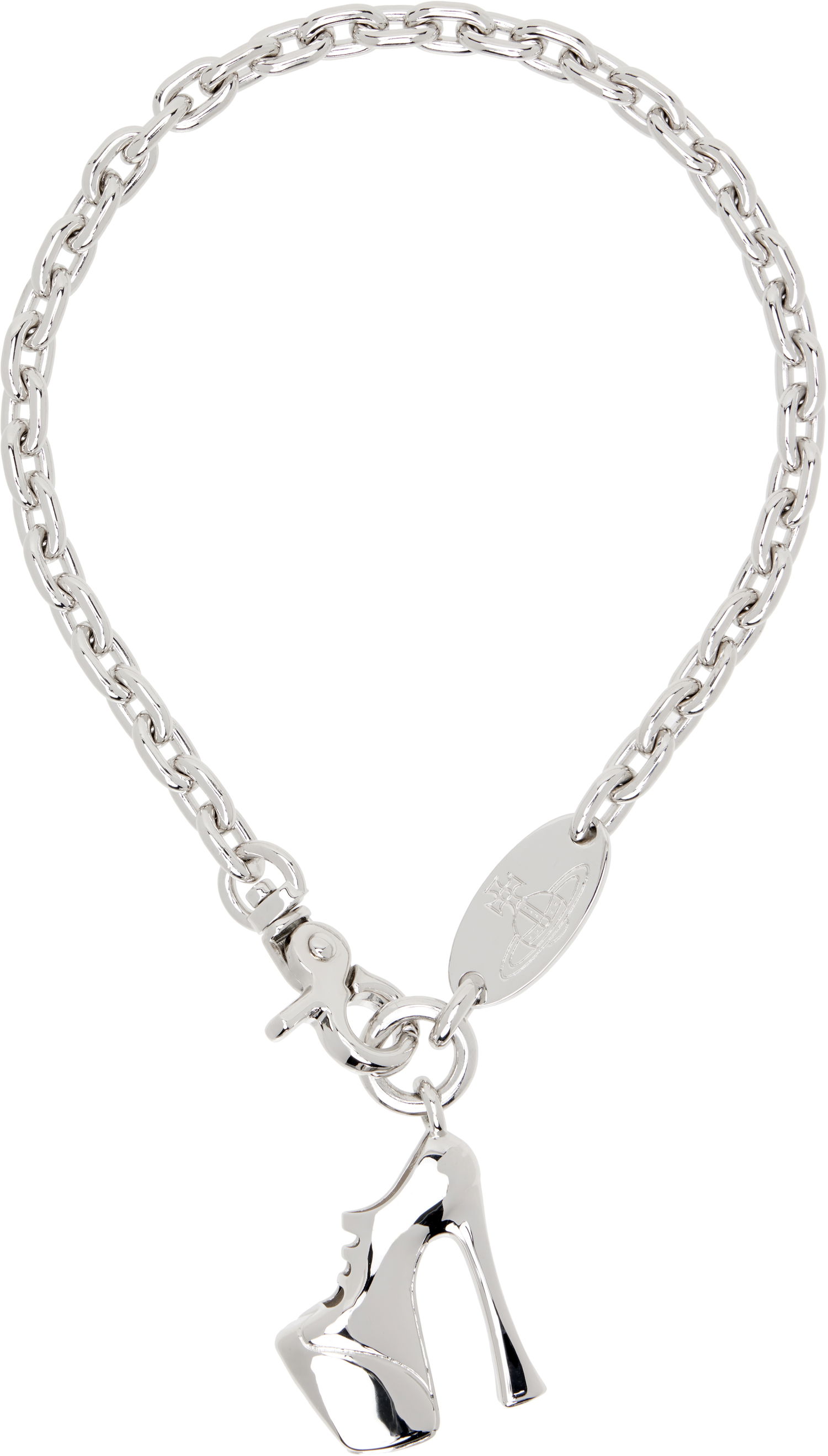 Náhrdelník Vivienne Westwood Vivienne Westwood Alienor Chain Shoe Pendant Necklace Metalická | 6301013O-02P019-, 0
