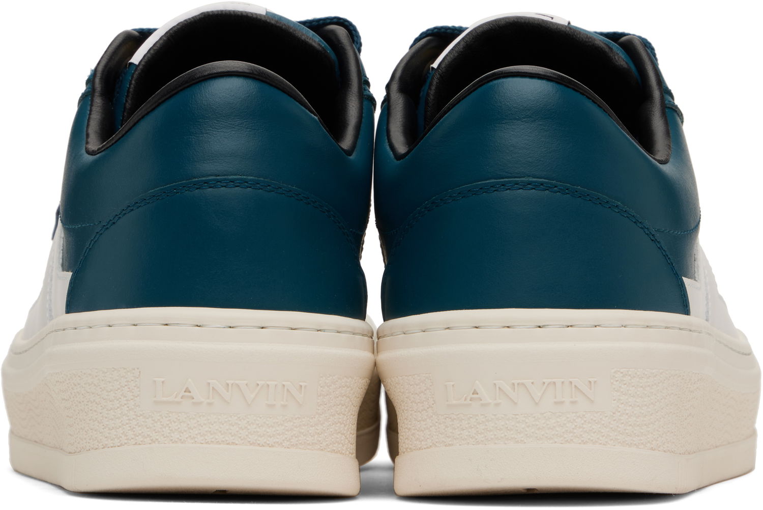 Tenisky a topánky LANVIN Blue '' Cash Leather Sneakers Modrá | FU-SKLK09-NAPA-P25, 1