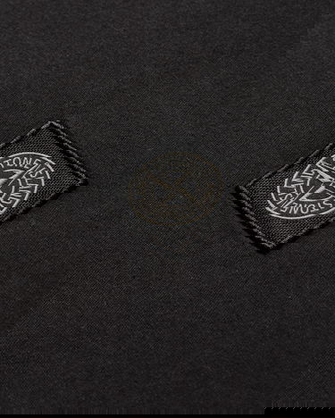 Tričko Stone Island Garment Dyed Logo Longsleeve T-Shirt Black Čierna | K2S15-2100028-S0013 V0029, 4