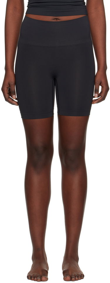 Nohavičky SKIMS SKIMS Seamless Sculpt Mid Thigh Shorts Čierna | SH-HWS-0188, 0