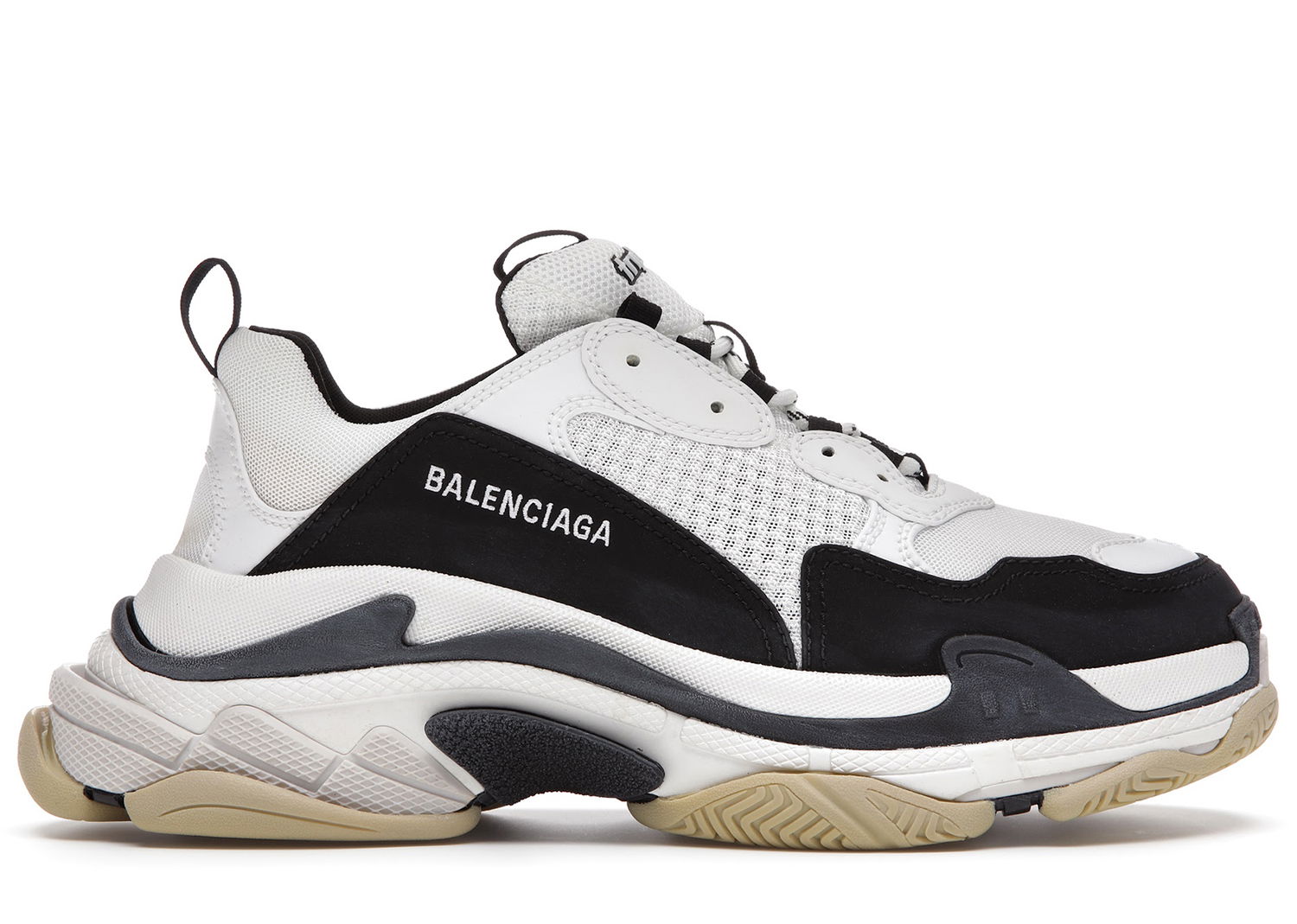 Tenisky a topánky Balenciaga Triple S White Black Čierna | 536737 W09OM 9058, 0