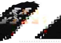 Diagonal Arrows Motif Sweater