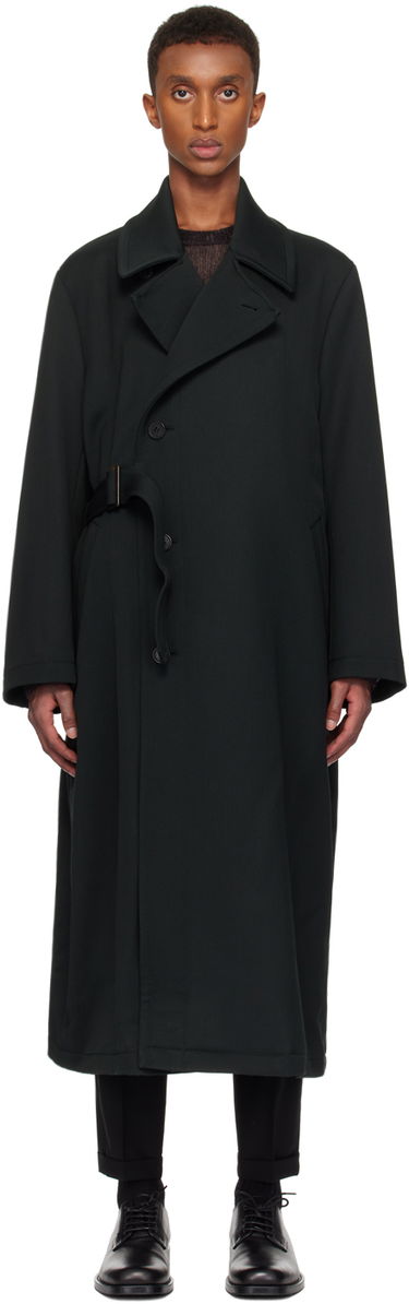 Kabáty Paul Smith Paul Smith Wool-Blend Twill Coat Zelené | M1R-145Z-N02492-37, 0