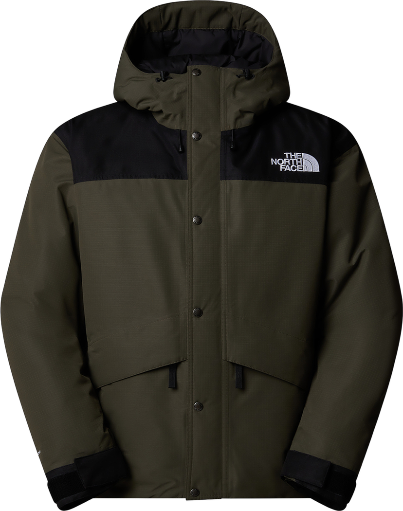Bunda The North Face Hooded Mountain Down Jacket Zelené | nf0a8d1vbqw1-bqw