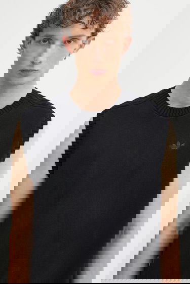 Vesta adidas Performance Premium Essentials Knit Vest Čierna | JY2651, 3