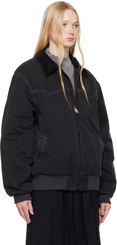 Bunda Maison Margiela Maison Margiela Yoke Caban Bomber Jacket Čierna | S50AM0640 M35255, 4