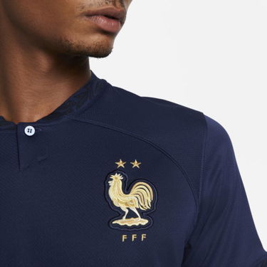 Dres Nike FFF 2022/23 Stadium Home Dri-FIT Football Shirt Navy | DN0690-410, 1